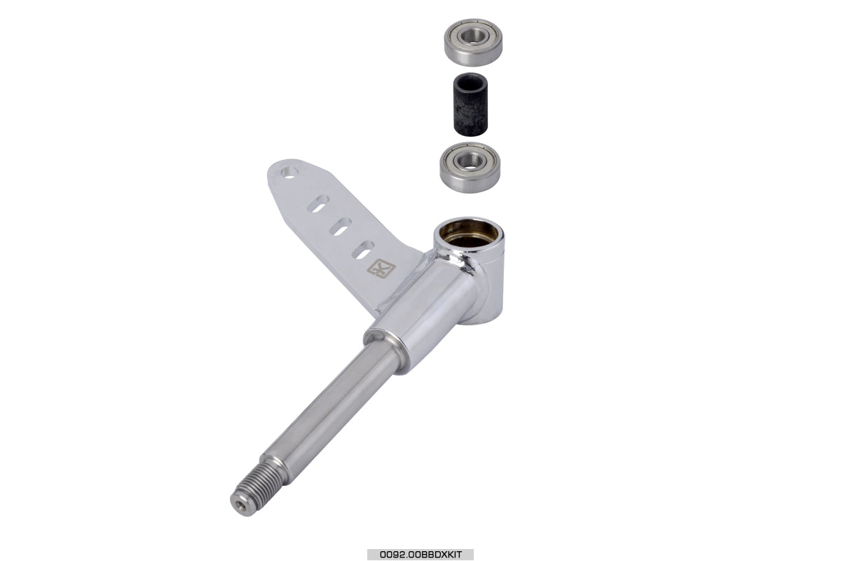 RIGHT MINI NEOS STUB AXLE WITH BEARINGS