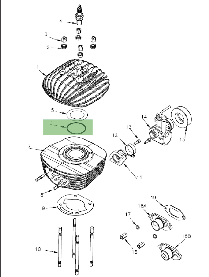 O-RING HEAD VITON