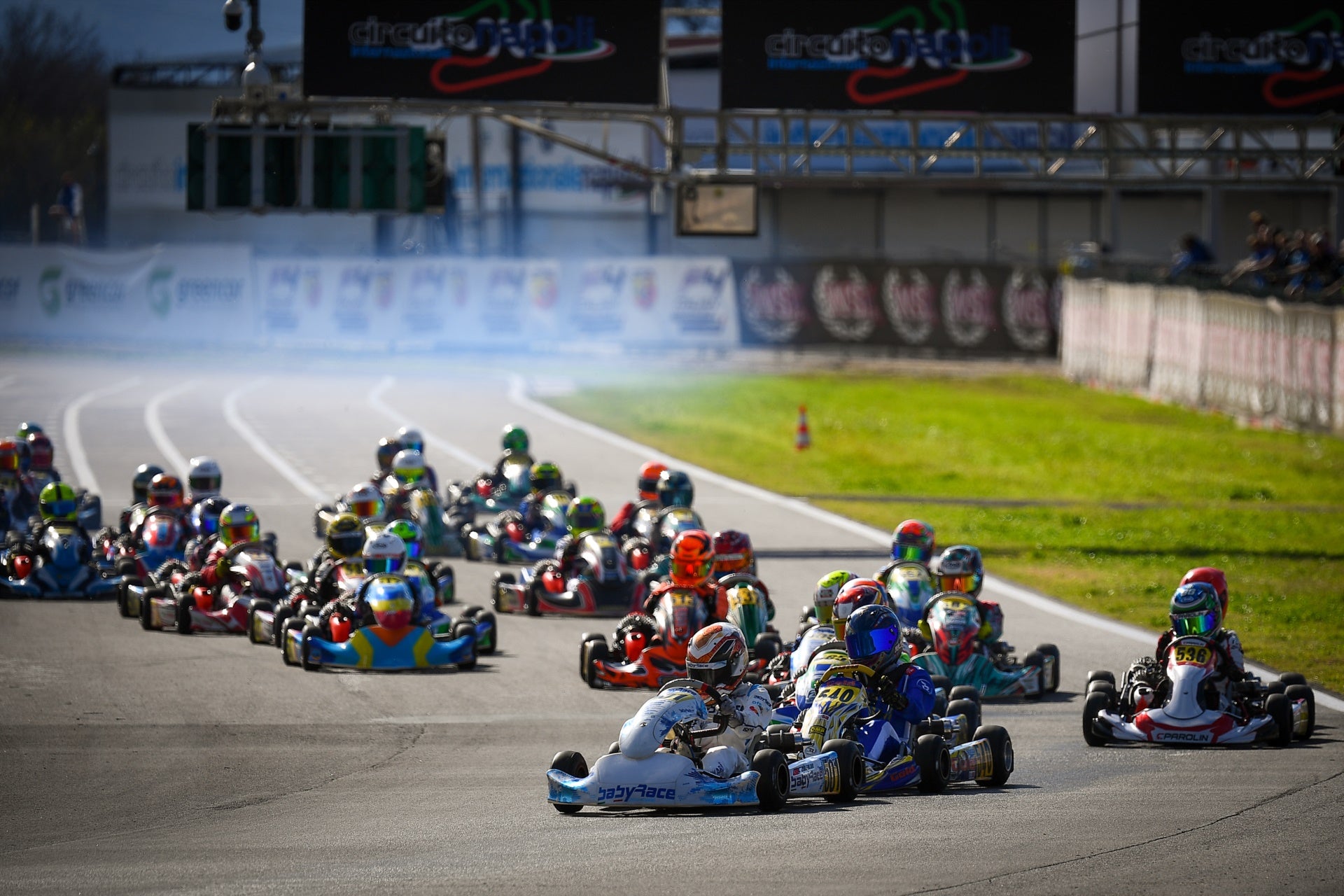 Unexpected victories in the WSK Final Cup's opening round in Sarno