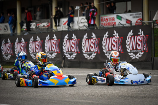 The champions of the WSK Final Cup 2022 are Zulfikari (MINI), Olivieri (OKJ), Turney (OK) and Van Walstijn (KZ2)
