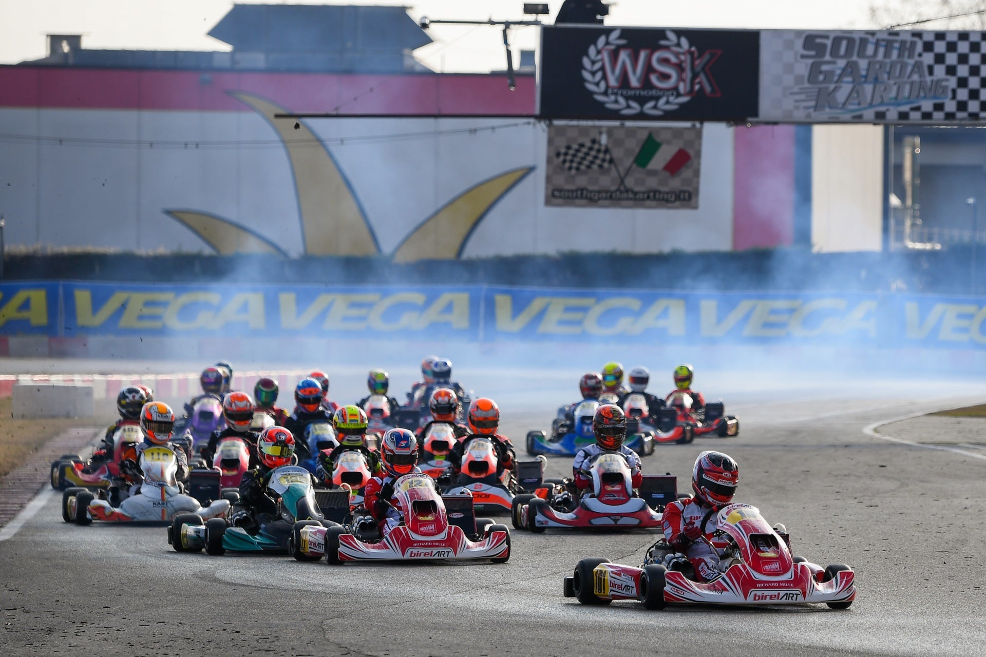 With the first competition of the WSK Champions Cup, the WSK Promotion karting season has begun.
