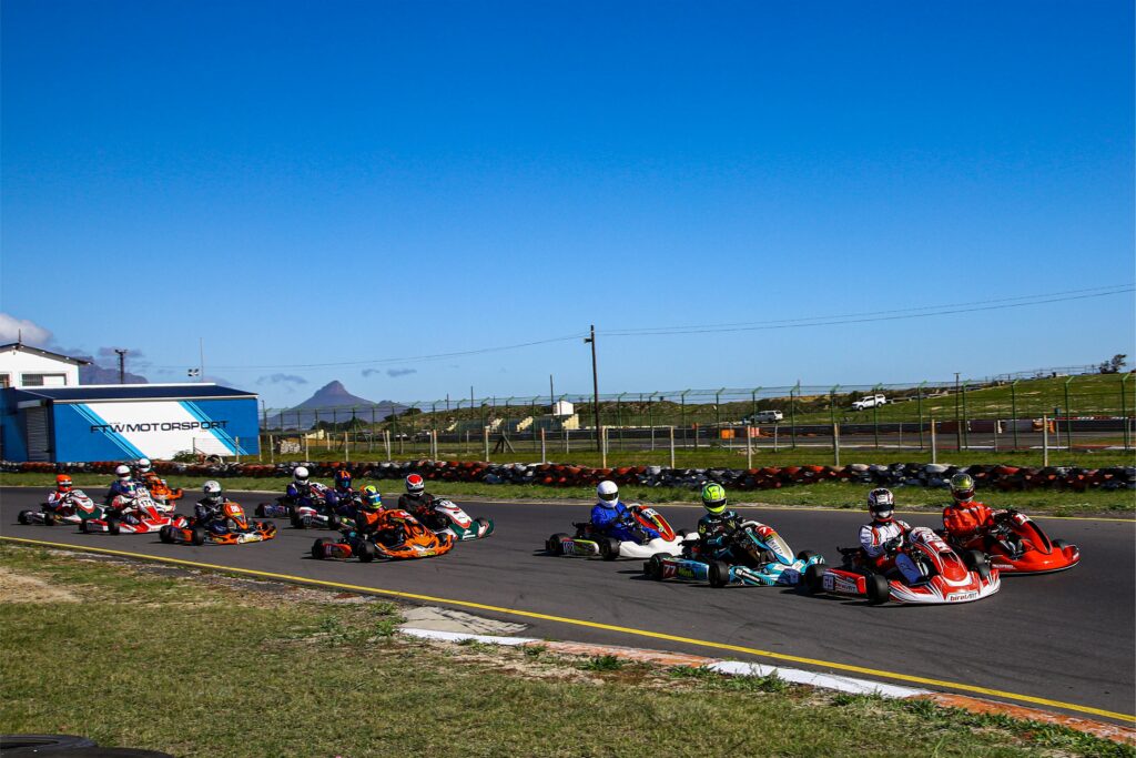 Intense Battles at Round 3 of Western Province Kart Championships