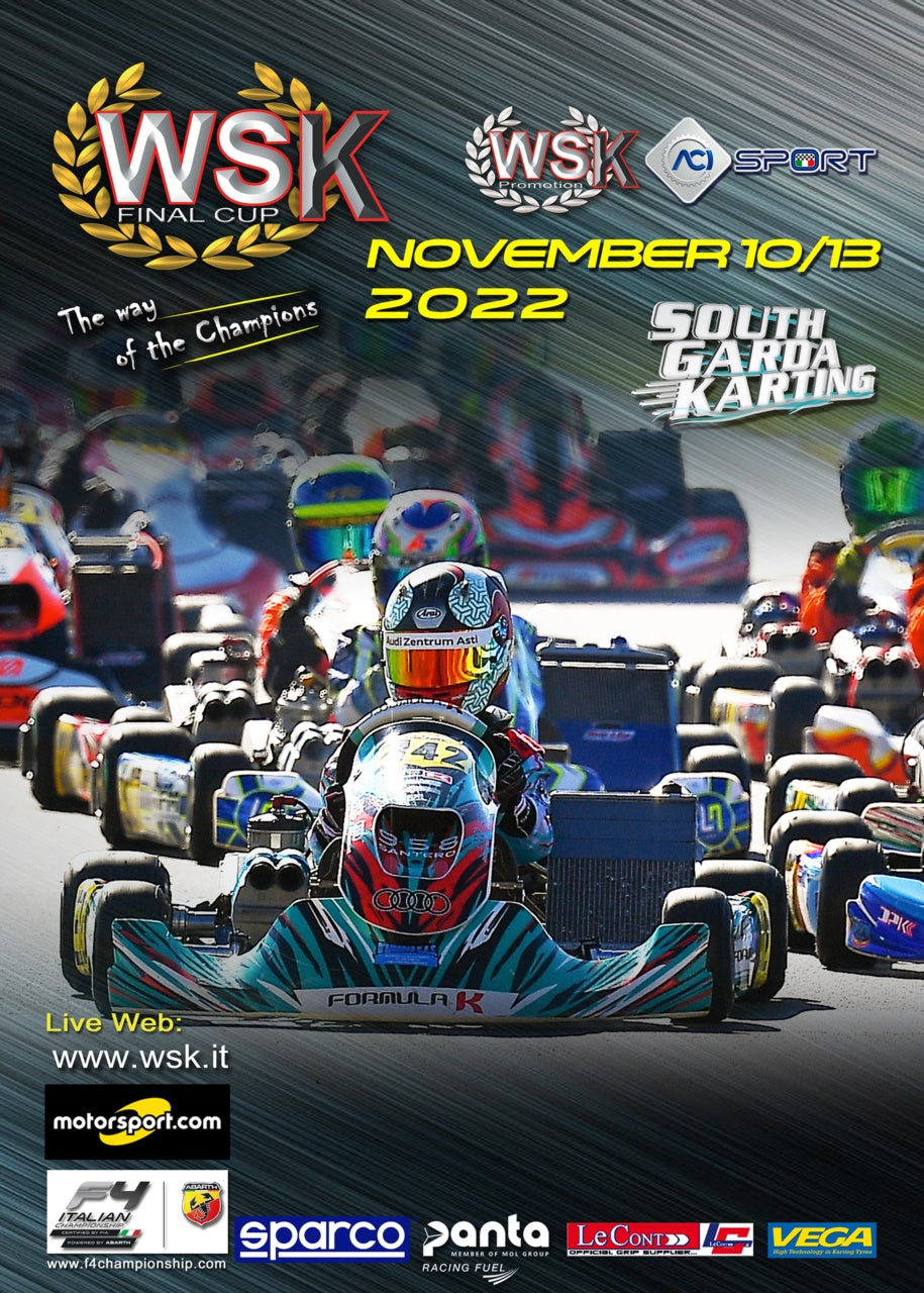 With 300 drivers, the Word Series of Karting Final Cup is traveling to Lonato for the second round.