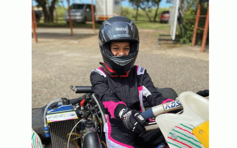 KART STARLET MAPIRO RELISHING MOTORSPORT GIRLS CAMP OPPORTUNITY
