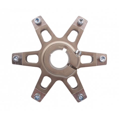 Tillotson Sprocket Support for 30mm axle with screws INOX - Tillotson