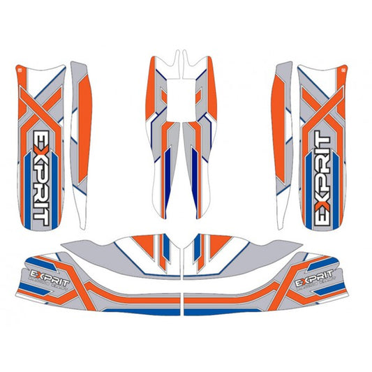 M6+M7 BODYWORKS? STICKERS EXPRIT KIT ( OK - KZ )