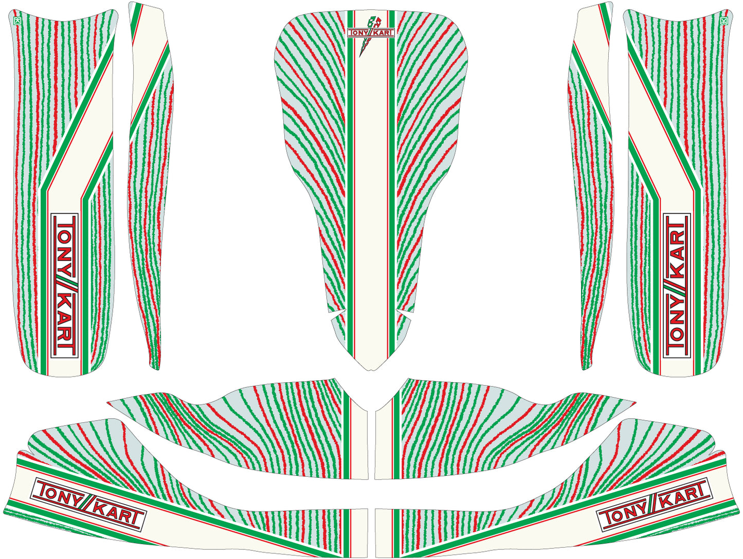 TONY 2015 BODYWORKS' STICKER KIT
