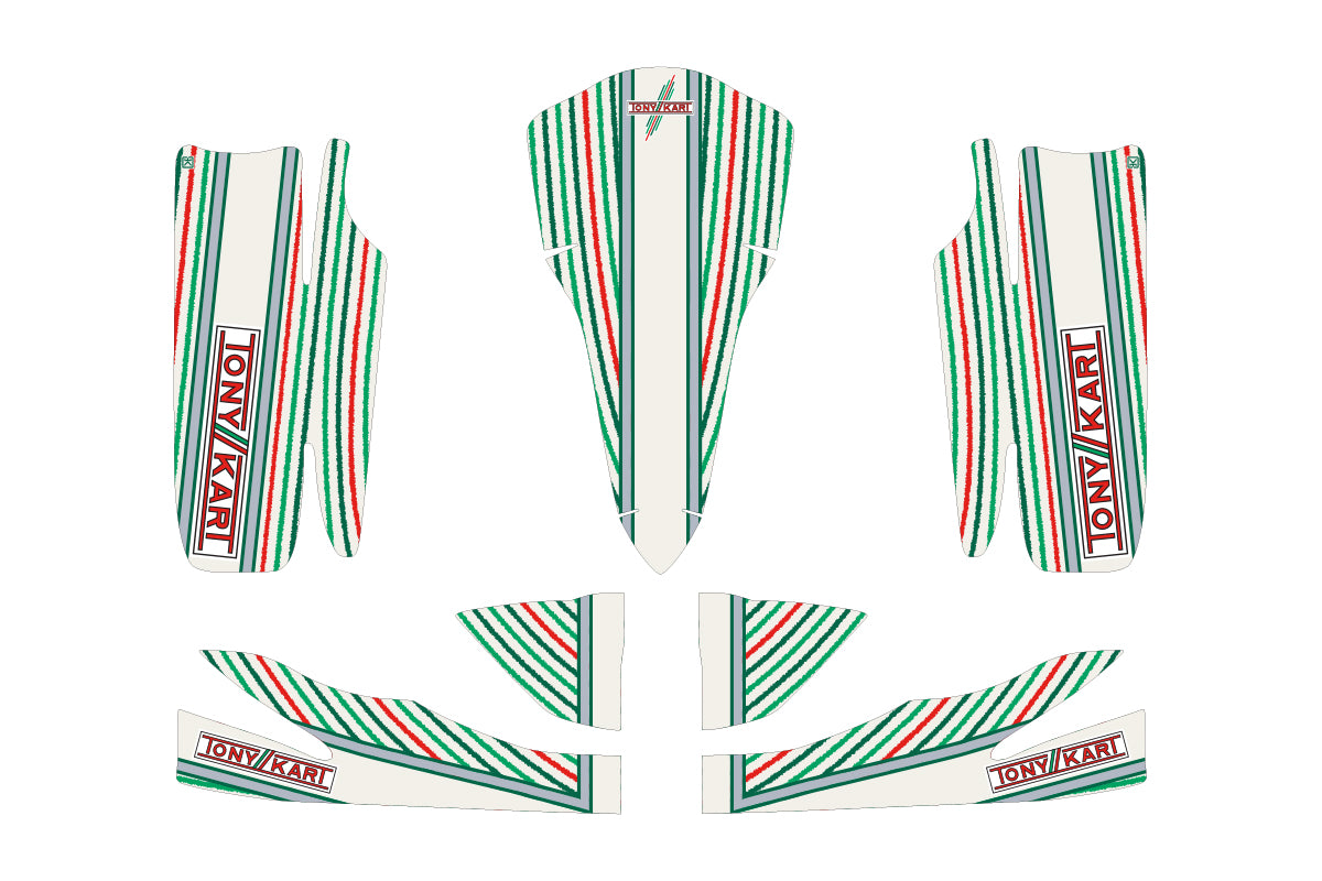 ROCKY EXP BODYWORKS STICKERS KIT