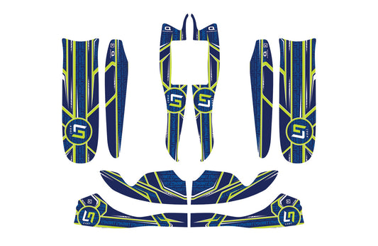 M8 LANDO BODYWORKS STICKERS KIT (MINI LN)
